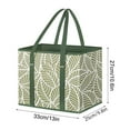 thumbnail image 2 of Foldable Non-Woven Tote Bag, Reusable Shopping and Picnic Carrier with Reinforced Handles, Eco-Friendly Polypropylene, 2 of 5