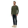 thumbnail image 7 of SOCKS'NBULK Mens Long Sleeve Dark Colorful T-Shirts, Cotton Blend - Crew Neck Bulk Tees for Men, Wholesale Sleeved Tshirt Packs - Size X-Large, 7 of 7
