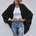 thumbnail image 2 of Vedolay Tops for Women Casual Womens Cropped Fashion Casual Open Front Crop Casual Jackets,Black S, 2 of 5
