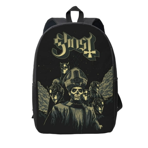 Ghost Bc Backpack Simple Lightweight Backpack Fashion Travel Backpack Laptop Backpack 17 Inch