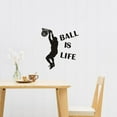 thumbnail image 3 of DIY Wall Sticker,Basketball Match Pattern Wall Basketball Wall Sticker Wall Decal Unmatched Quality, 3 of 8