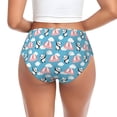 thumbnail image 3 of Womens Underwear Panda Flying in the Sky Cuteness No Show Seamless Underwear for Women, Soft Stretch Women's Panties, Hipster Ladies Panties Bikini Underwear Briefs, 3 of 6