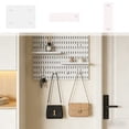 thumbnail image 2 of PEIBang Pegboard Combination Wall Organizer Kit,Pegboard Wall Mount Panel for Home Office Supplies,16.9x4.7 Inch, 2 of 6