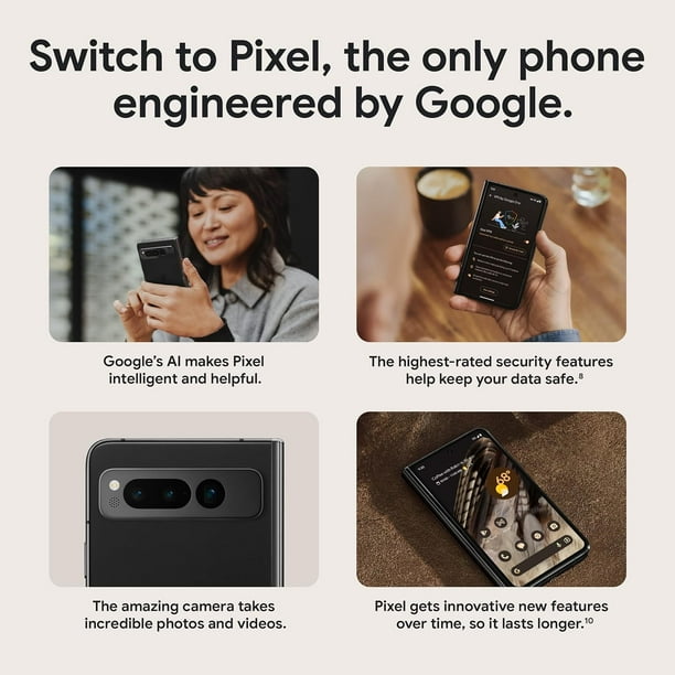 Google Pixel Fold （256GB） Google Pixel Fold, Porcelain, 256GB : Amazon.ca: Electronics