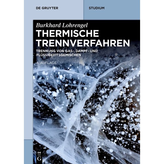 de Gruyter Studium Thermische Trennverfahren, (Paperback)