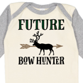 thumbnail image 4 of Inktastic Hunting Future Bowhunter Elk Boys Long Sleeve Baby Bodysuit, 4 of 5