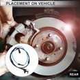 thumbnail image 3 of Unique Bargains 1pc Car Front Brake Pad Wear Sensor for Jaguar F-Pace 2019-2023 No.LR116957 TPU Rubber, 3 of 6