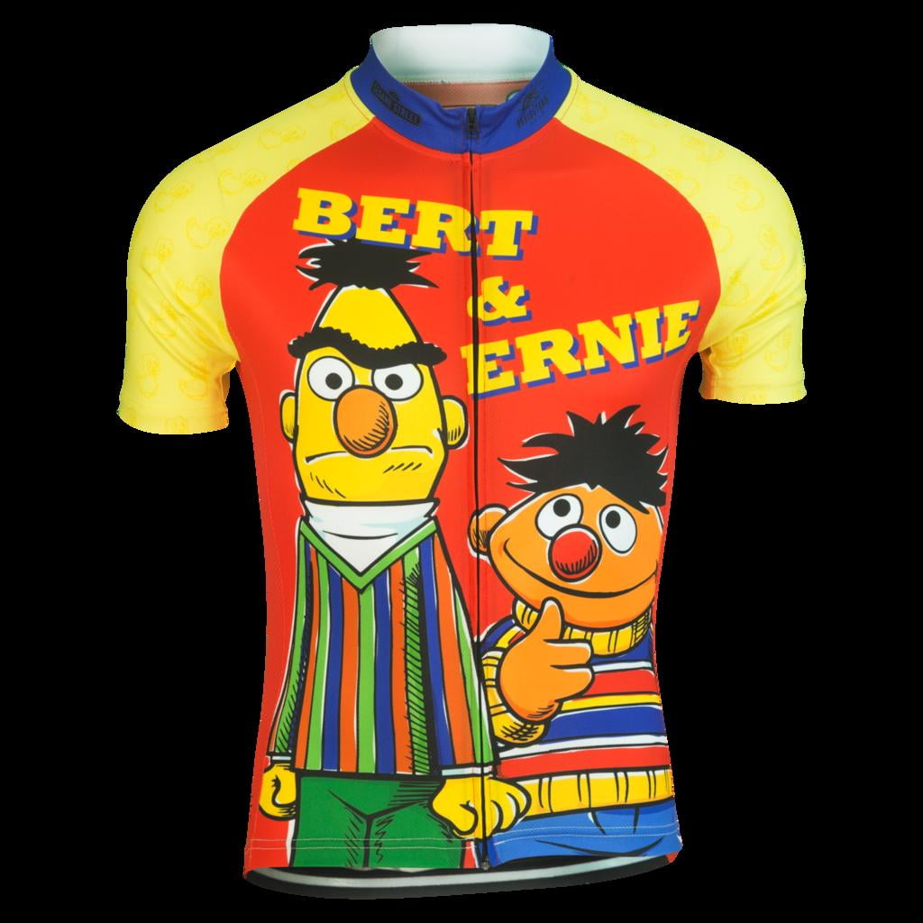 bert and ernie cycling jersey