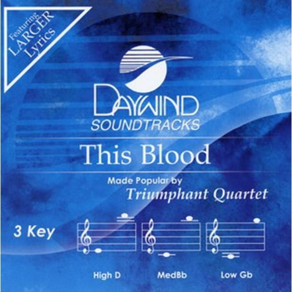 This Blood, Accompaniment Cd