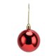 thumbnail image 3 of Lot de 100 boules de Noël incassables à suspendre pour décoration de sapin de Noël, rouge, 3 of 4