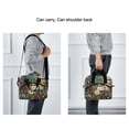 thumbnail image 5 of FORMRS Reusable Lunch Bag for Work School Leakproof Insulated Cooler with Adjustable Shoulder Strap, Floral Garden, 5 of 6