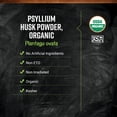 thumbnail image 5 of Frontier Co-op Organic Powdered Psyllium Husk, 16 oz Bag, 5 of 11