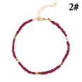 thumbnail image 2 of Cheville pour Femmes Ajustable Mode Fait Main Bracelet de Plage Perlé, 2 of 10