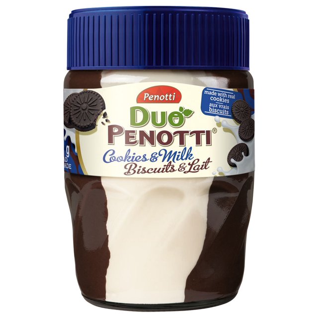 Penotti Duo Cookies And Milk Spread