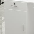 thumbnail image 3 of WIAWG L Shaped Front Recption Desk with Drawer and Counter White 55.1", 3 of 7