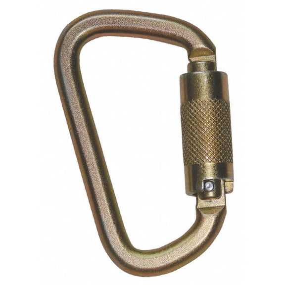 Falltech Carabiner,Steel,7-8 in Gate Opening 8445 8445 ZO-G300829858