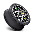 thumbnail image 2 of MSA Offroad Wheels Cast Aluminum Wheel MA48 15x6 4x137 G-BLK-MACH BLK-RG 38mm, MA048BD15604838, 2 of 3