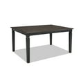 thumbnail image 2 of Intercon 42 x 60-78 Dining Table in Rubbed Black & Charcoal, 2 of 2