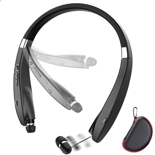 Auriculares Bluetooth Beartwo plegables, retráctiles y ligeros