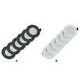 thumbnail image 4 of Maoww 6 Pcs Lumière de Rondelle en Alliage d'Aluminium Lot de 6 Lumière de Plafond Encastrée Expérience RV Noir+blanc Chaud, 4 of 6
