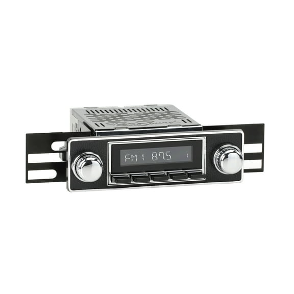 RetroRadio Compatible with 1952-57 Volkswagen Beetle Features Include Bluetooth, HD, SiriusXM Ready, AM/FM LCB-M4-503-06-76VW
