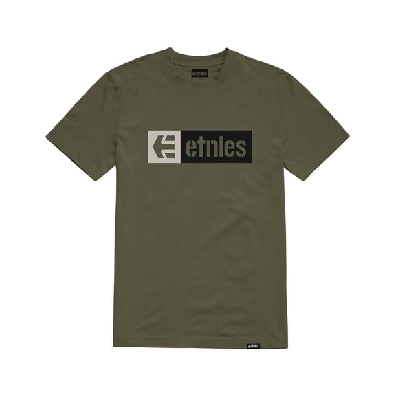 New Box Short Sleeve T-Shirt [Military]