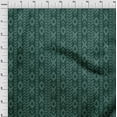 thumbnail image 4 of oneOone Cotton Cambric Dark Green Fabric Ikat Craft Projects Decor Fabric Printed By The Yard 42 Inch Wide, 4 of 4