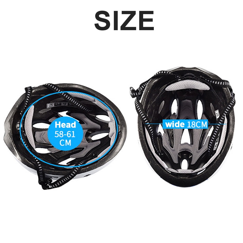 One size bicycle bicycle helmet road bike mountain bike one piece men s and women s cycling helmet Walmart