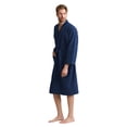thumbnail image 5 of Men's Waffle Spa Bathrobe - Long, Lightweight, Absorbent, 5 of 5