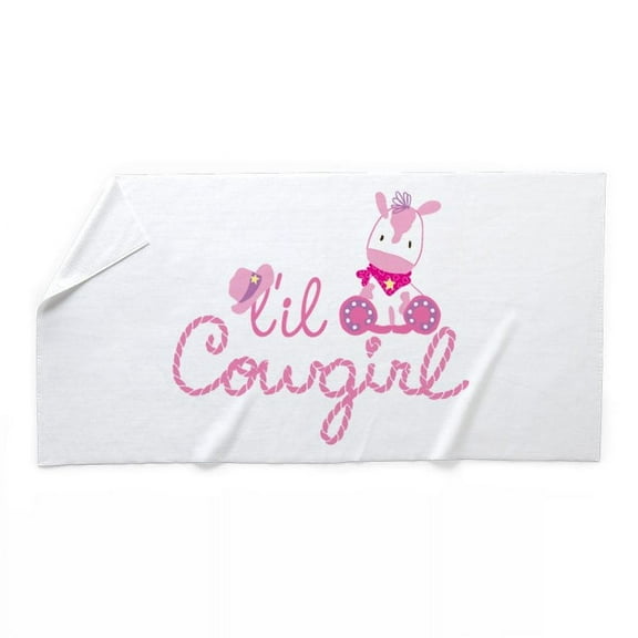 CafePress - Lil Cowgirl - Large Beach Towel, Soft 30"x60" Towel with Unique Design