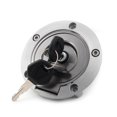 thumbnail image 5 of ZS CNC Aluminum Motorcycle Fuel Tank Gas Cap Cover 5-Holes w/ Keys For Yamaha MT-09 MT09 All Years Universal, 5 of 8