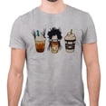 thumbnail image 2 of Scissors Coffee Halloween Shirt Unisex 2X-Large Grey, 2 of 5