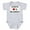 Heather Gray, variant on CafePress - Ozzy Loves Mommy Infant Bodysuit - Cute Infant Bodysuit Baby Romper - Size Newborn - 24 Months