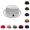 White, variant on Venzia Mesh Pork Pie Fedora Hat Breathable Fabric Band Metal Button Short Brim Outdoor Travel Beach Casual Summer Sun Protection Classic Retro Headwear Cap,One Size