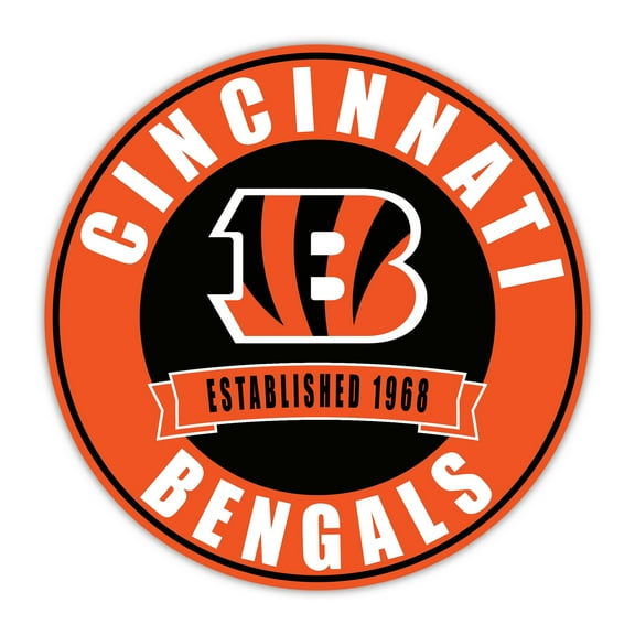 Cincinnati Bengals 24" Circle with Banner