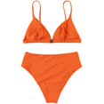thumbnail image 2 of Vedolay Cute Swimsuits Women Plus Size Two Piece Tankini Set Swimsuits Tummy Control Bathing Suits Push Up Tankini Top with Boy Shorts,Orange XL, 2 of 5