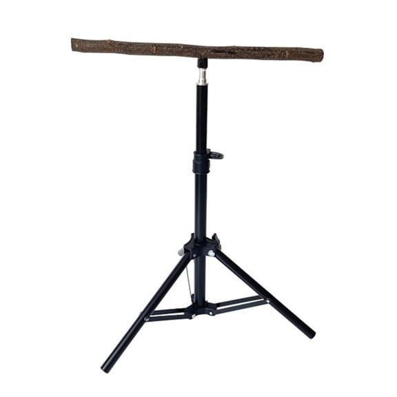 Tizuqe Retractable Parrot Training Stand Tripod Design Stable Base For Bird Activity