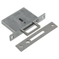 thumbnail image 2 of Versatile Pocket Door Lock Brushed Silver Matte Black Brushed Gold Options, 2 of 12