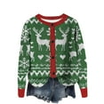 thumbnail image 1 of Cardigan pour Femmes Longs Cardigans Décontractés Mode Hiver Manteau Décontracté pour Femmes, 1 of 4