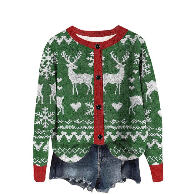 Cardigan pour Femmes Longs Cardigans Décontractés Mode Hiver Manteau Décontracté pour Femmes