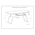 thumbnail image 5 of Lowry Deep Drawers Desk, 5 of 11