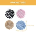 thumbnail image 2 of Miangastore 4Pcs Elastic Hair Snood Ruffles Hair Nets Headdress for Ballet Dance Performance, 2 of 9