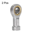 thumbnail image 3 of 2 Packs SI6T/K 6mm Rod End Bearing M6x1.0 Female Right Hand Thread, Cast Iron Rod End Joints with Jam Nut, 3 of 4