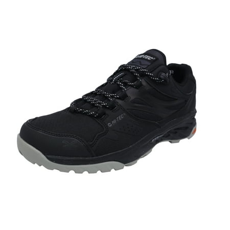 Hi-Tec Men's Cobra Low Black/Charcoal/Cool Grey Ankle-High Hiking Shoe ...