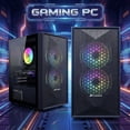 thumbnail image 2 of STGAubron Gaming Desktop PC, Intel Core i5 up to 3.6GHz, 16G RAM, 512G SSD, Radeon RX 560 4G, WiFi 6, BT 5.0, RGB Fan x2, Windows 11 Home, 2 of 5