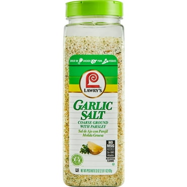 Lawry #39 s Coarse Ground Garlic Salt with Parsley (33 oz ) Walmart com Lawry #39 s Coarse Ground Garlic Salt with Parsley (33 oz ) Walmart com
