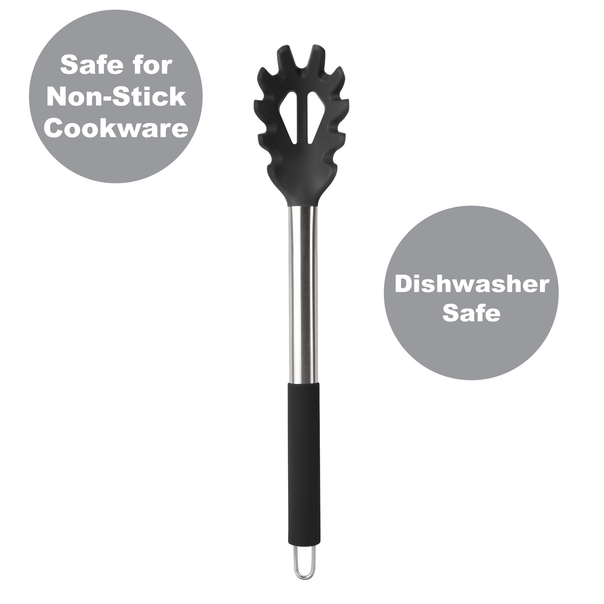 Mainstays 10 Piece Silicone Utensil Set - Black
