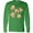 Kelly Green, variant on Inktastic Christmas Gingerbread Cookies Long Sleeve T-Shirt