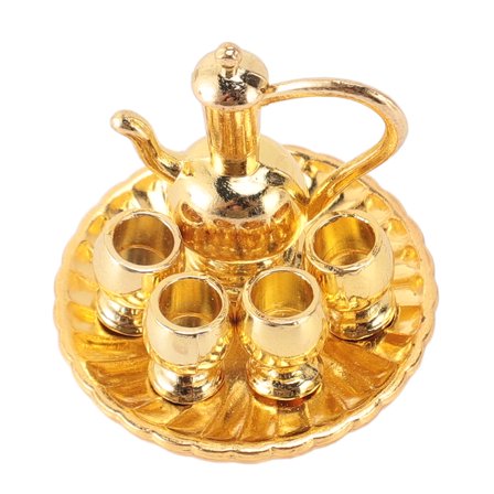 2 Sets 1:12 Doll Accessories Tea Cup Set Doll Accessories Miniature Tea Cup Set Doll Accessories