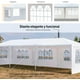 thumbnail image 3 of Toldo con Carpa Bluelander, 3 x 6 Metros, Paredes con Ventanas Laterales, Impermeable, 3 of 7